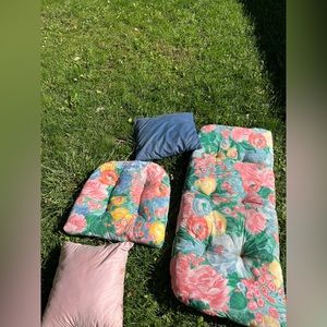 Patio Cushion Collection, floral seat cushion not included
